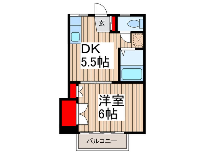 間取図 ドルフ千間台