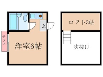 間取図 ペアパレス　志村