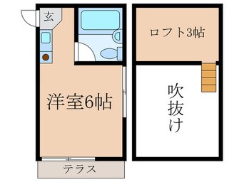 間取図 ペアパレス　志村