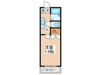 間取図 リヴェール南大沢