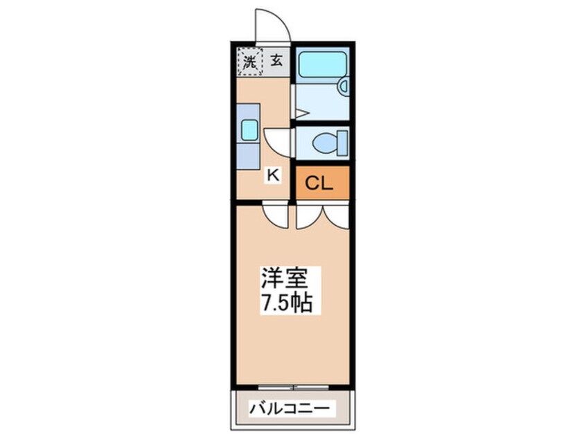 間取図 リヴェール南大沢