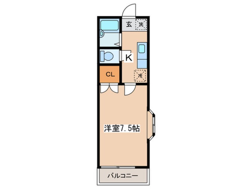 間取図 リヴェール南大沢