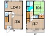 ハウゼＭ 3LDKの間取り