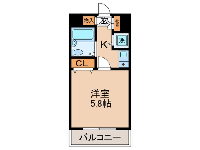 間取図 ソリスト綱島