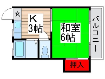 間取図 タウンコーポ