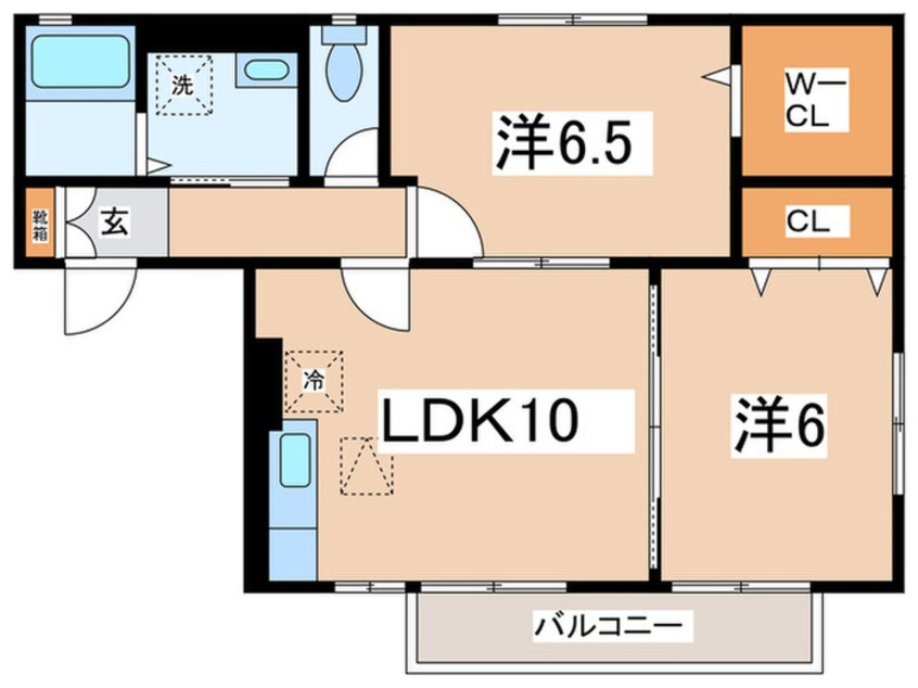 間取図 サザンクロス