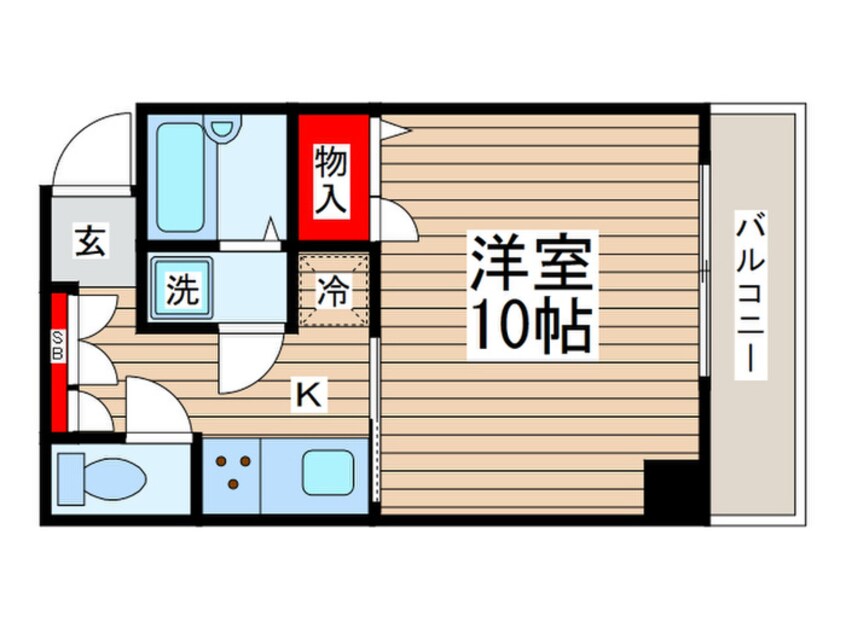 間取図 ジェミニＡ館２Ｆ