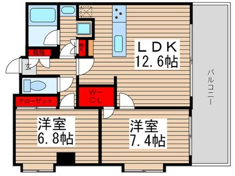 間取図 アーク松戸レジデンス
