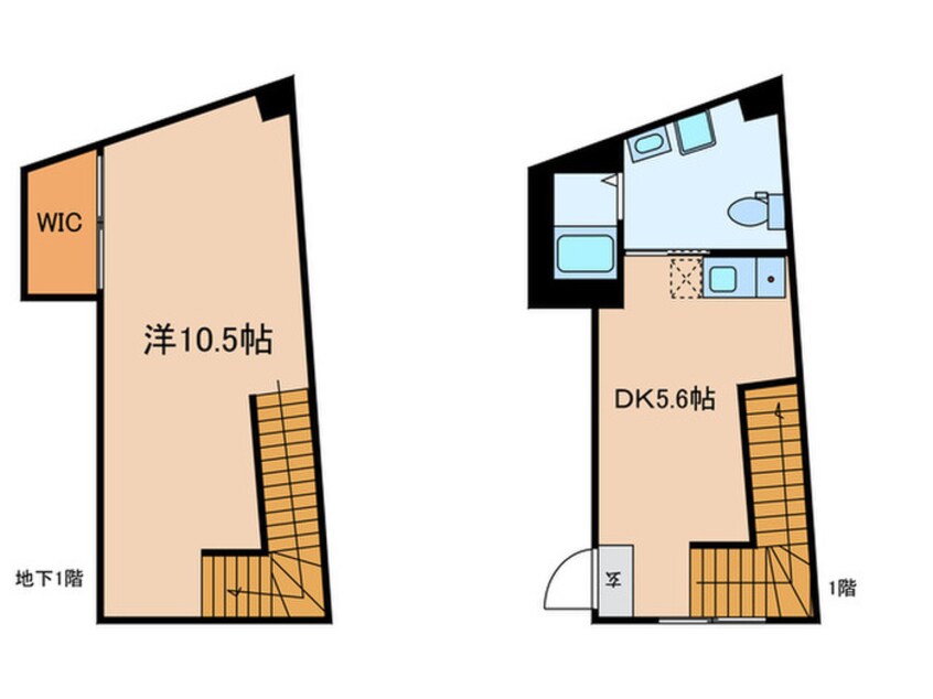 間取図 パークサイド戸越公園