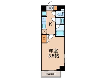 間取図 ﾌﾟﾚｰﾙ･ﾄﾞｩｰｸ大山駅前(704)