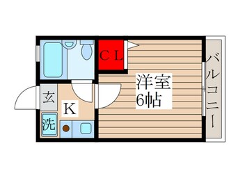 間取図 コ－ト阿佐谷