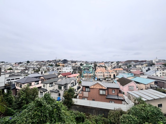 室内からの展望 桜コ－ト