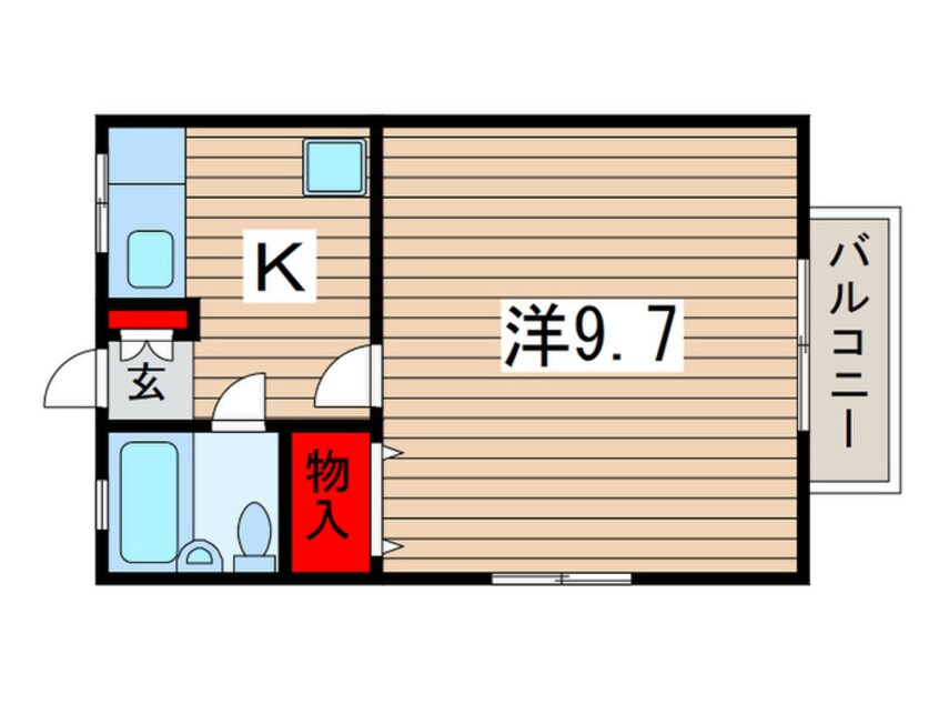 間取図 ハイツシェア