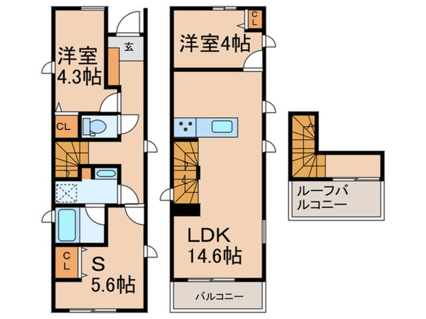 間取図 Ｋｏｌｅｔ井荻♯03