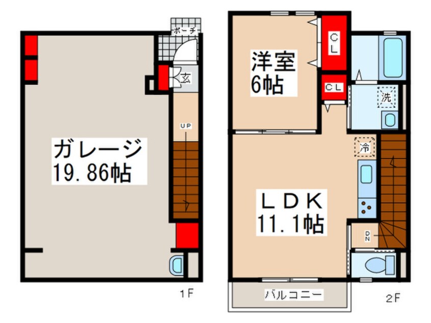 間取図 セフィロス Ｉ.Ｋ