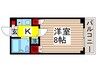 フラッグＫＫ 1Kの間取り