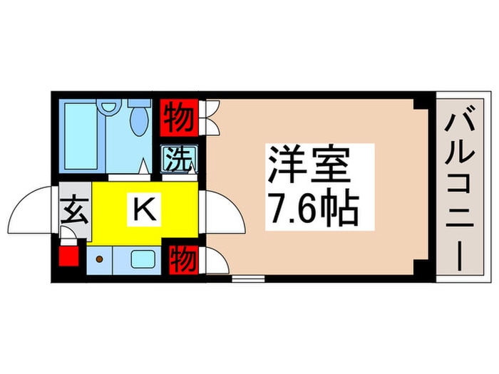 間取り図 フラッグＫＫ