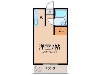 間取図 カ－サ大森