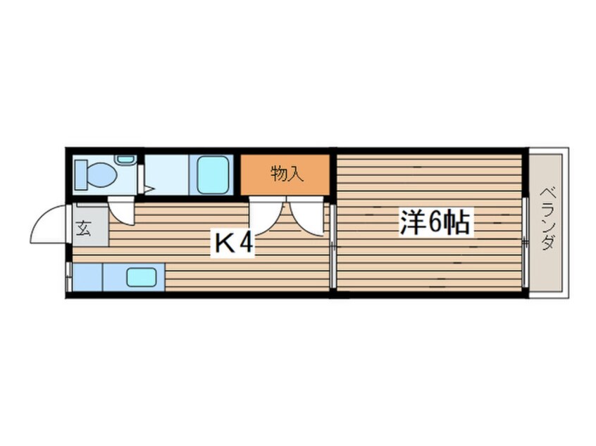 間取図 サンスフラット