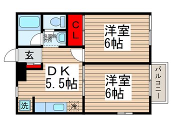 間取図 グリーンヒル飯野
