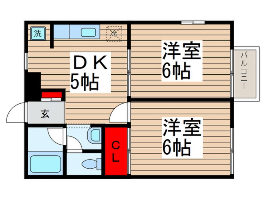 間取図 グリーンヒル飯野