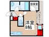 仮)SKリデンテⅣ 1Rの間取り