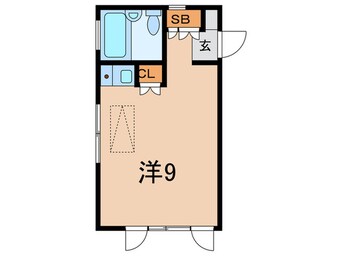 間取図 コ－ポＦＵＳＨＩＭＩ