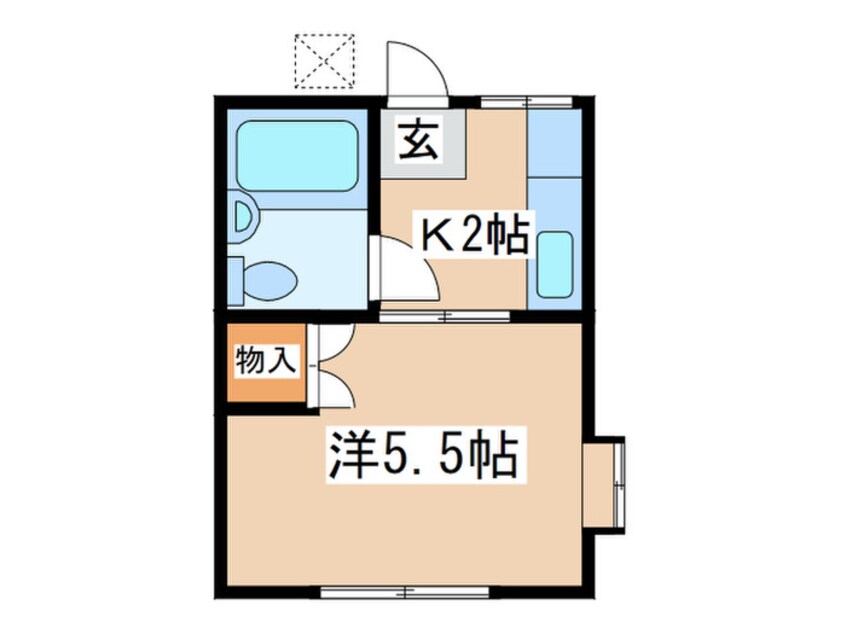 間取図 ＭＵハイムＢ棟