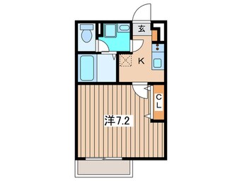 間取図 リブリ・ヒルトップ　スクエア