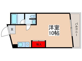 間取図 ミラマ　中台