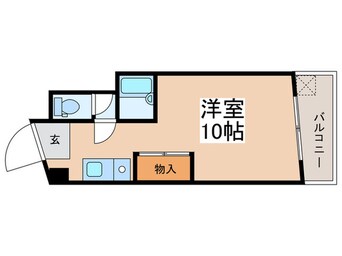 間取図 ミラマ　中台