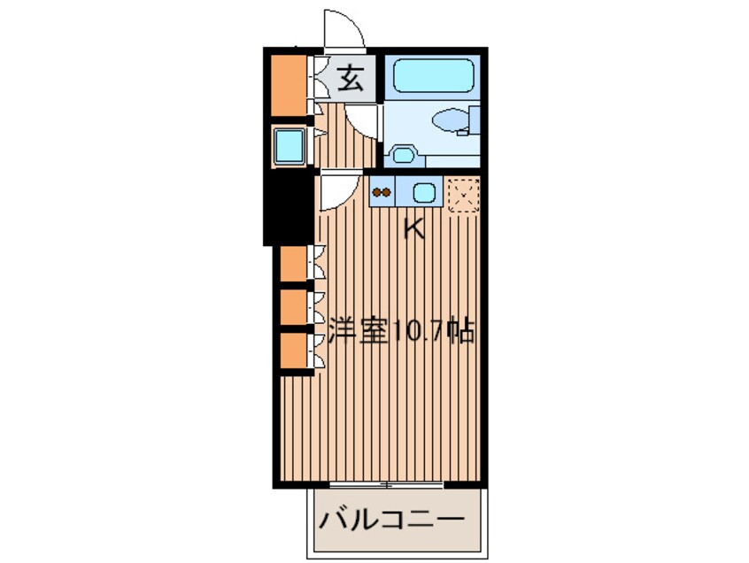 間取図 ラ・トゥール神楽坂