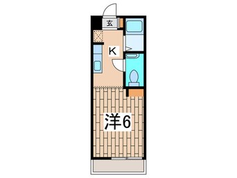 間取図 リバージュ福田