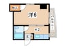小野マンション 1Kの間取り