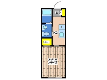 間取図 ピュア・スプリング弘明寺2