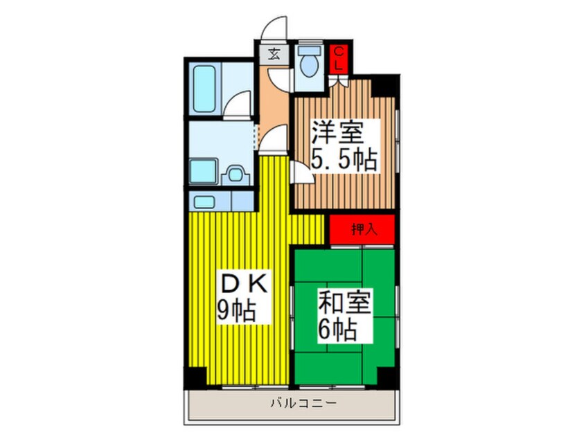 間取図 エム・ステージ並木