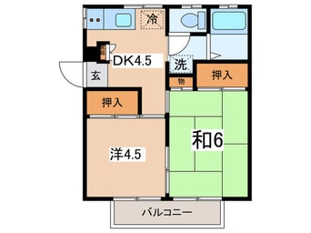 間取図 くさなぎコ－ポ