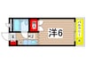 栄寿コーポ 1Kの間取り