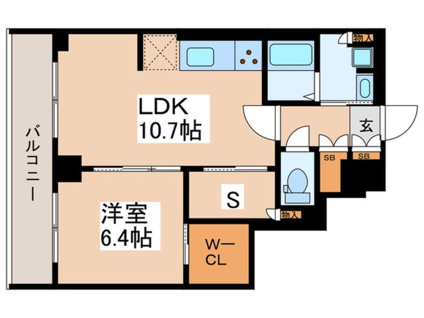 間取図 プラネソシエ青戸