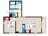 ＣＬＡＵＤＥ－９ 1LDKの間取り
