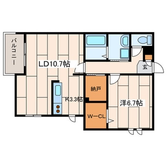 間取図 Maison de Ｋurihara