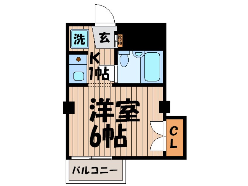 間取図 駒沢５１４マンション