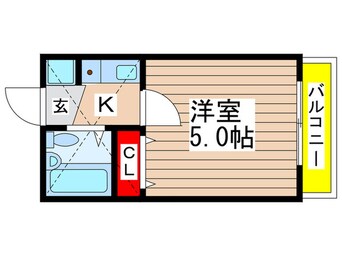 間取図 ローズアパートR46