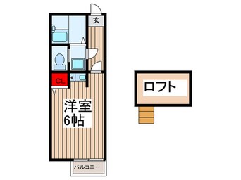 間取図 ルミエール蒲生