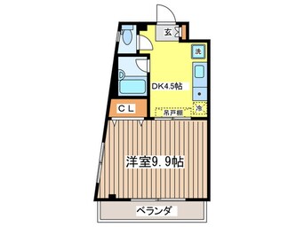 間取図 ボニエ－ル高円寺