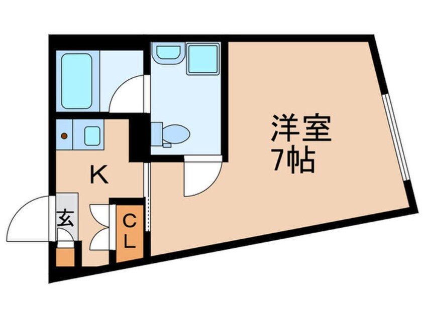 間取図 ルーデンスときわ台Ⅱ