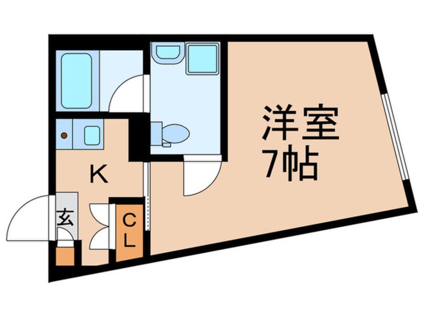 間取図 ルーデンスときわ台Ⅱ