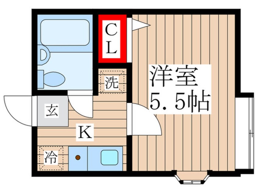 間取図 ソフィア一之江Ｂ