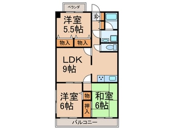 間取図 エスポワール