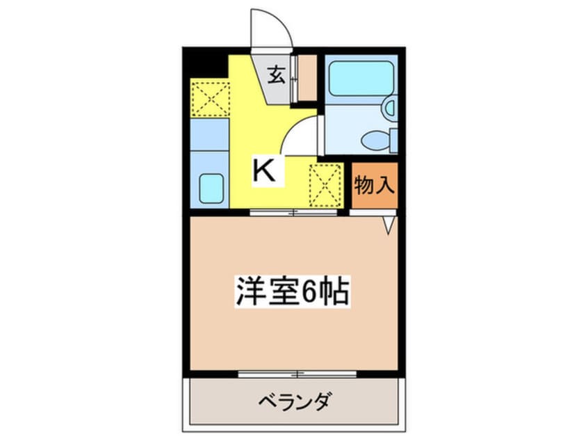 間取図 レンツェン御殿山